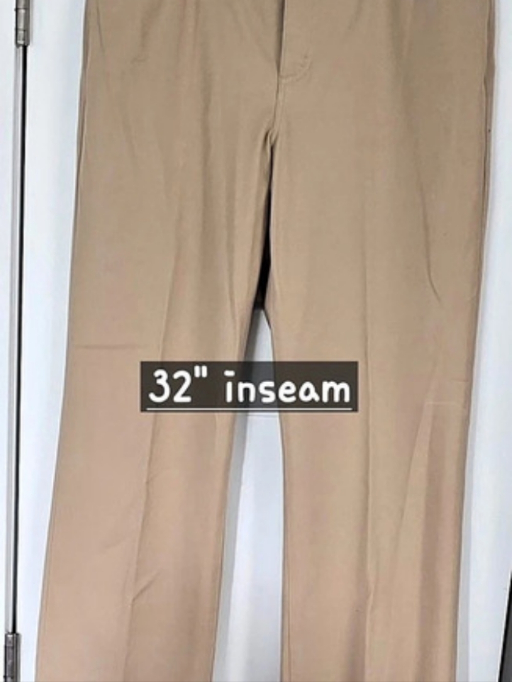 Chaps Bootcut Cotton Pants in Brown Size 12